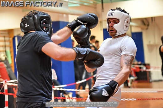 2019-05-30 Milano - pound4pound boxe gym 1329 Marco Meneghin vs Alex Avella